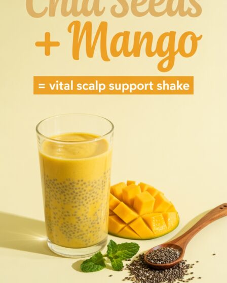 mango chia seed shake