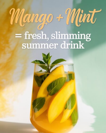 mango mint summer refresh