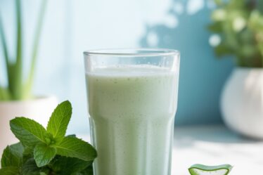 mint and aloe shake