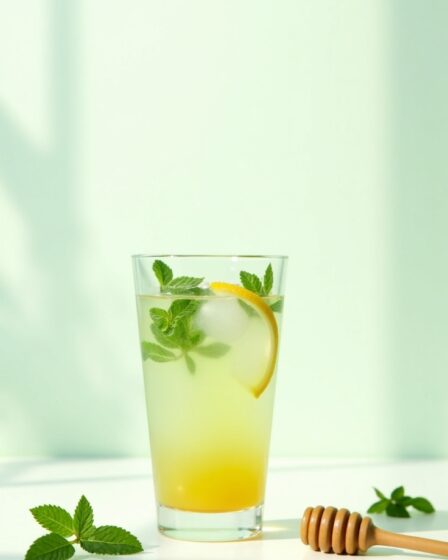 mint and honey beverage