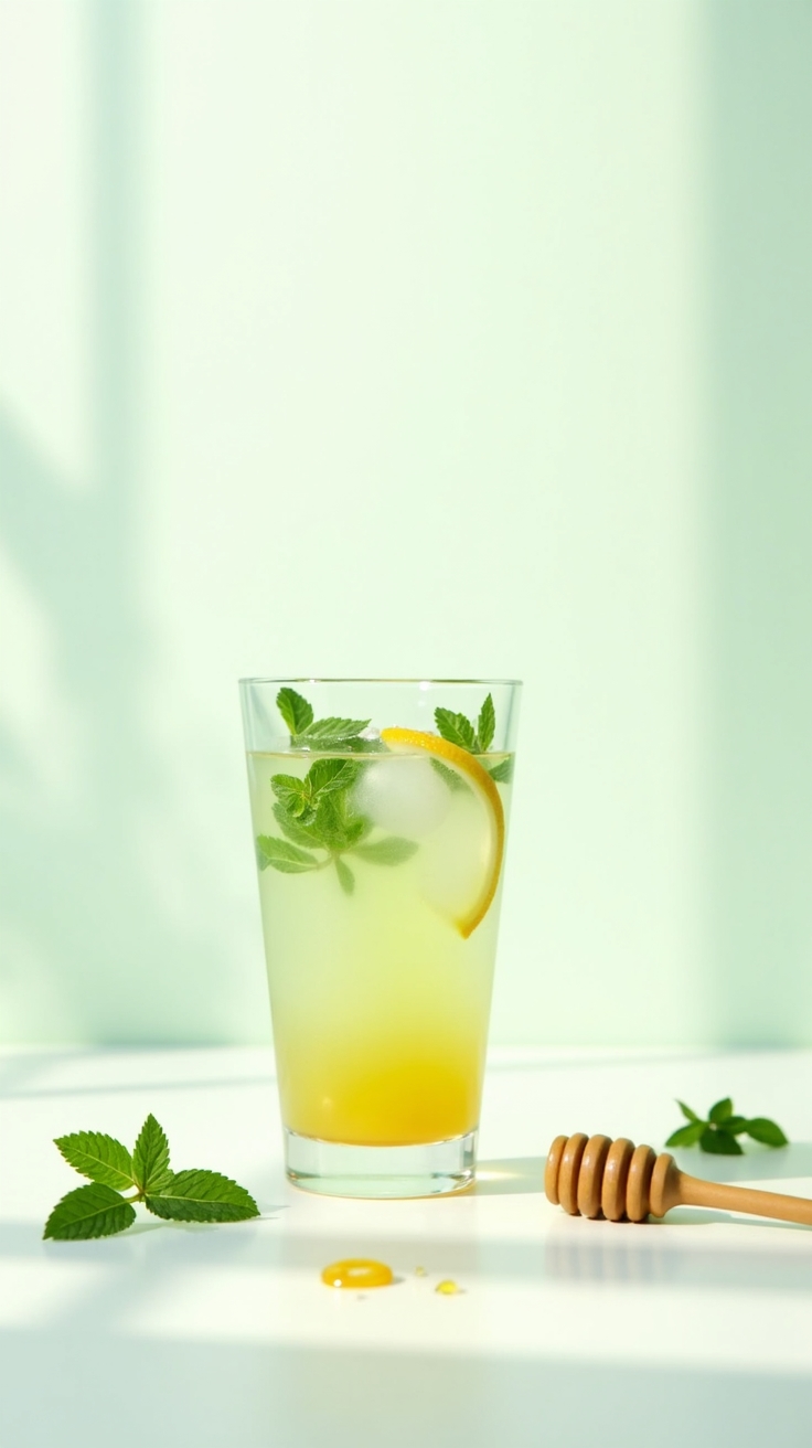 mint and honey beverage