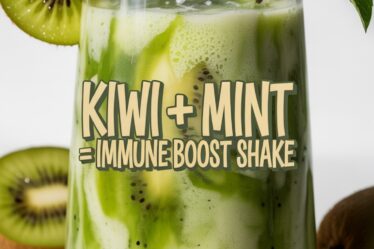 minty kiwi immune shake
