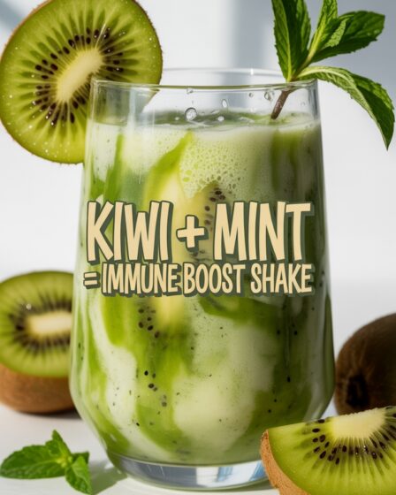 minty kiwi immune shake