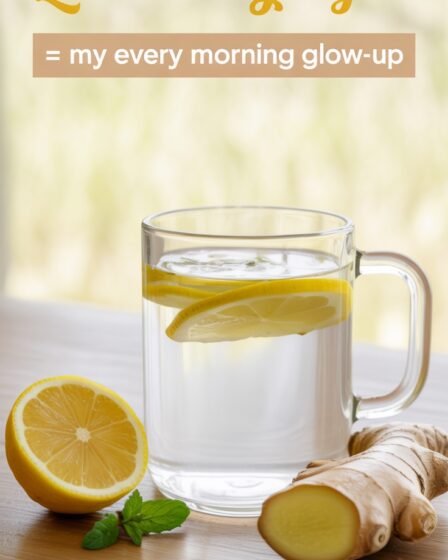 morning detox with lemon