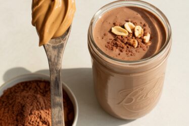 nutty chocolate muscle shake