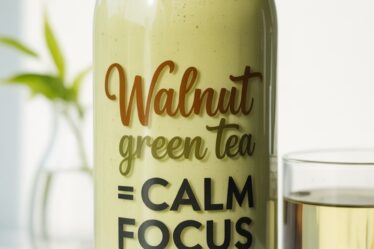 nutty green tea blend