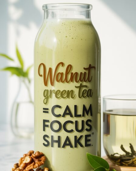 nutty green tea blend