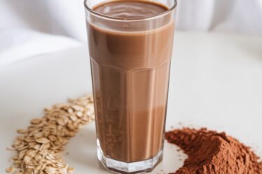 oat and cocoa shake