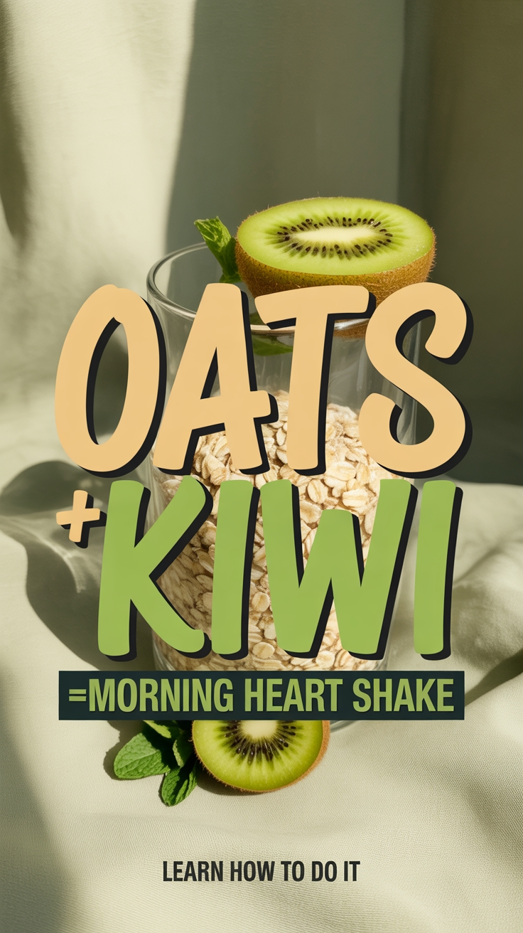 oat kiwi breakfast shake