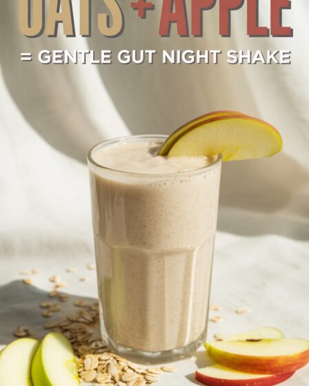 oats and apple night shake