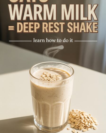 oats and milk shake