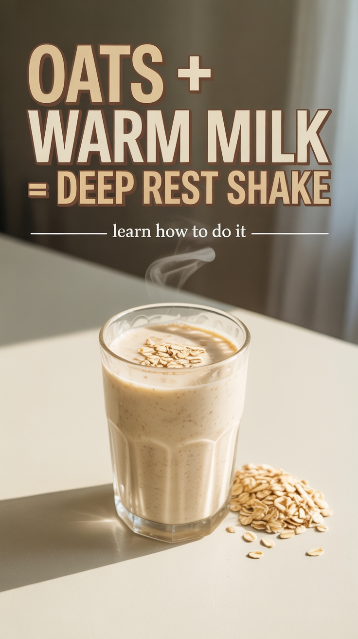 oats and milk shake