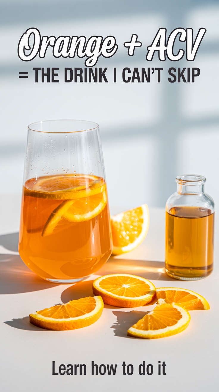 orange and acv combo