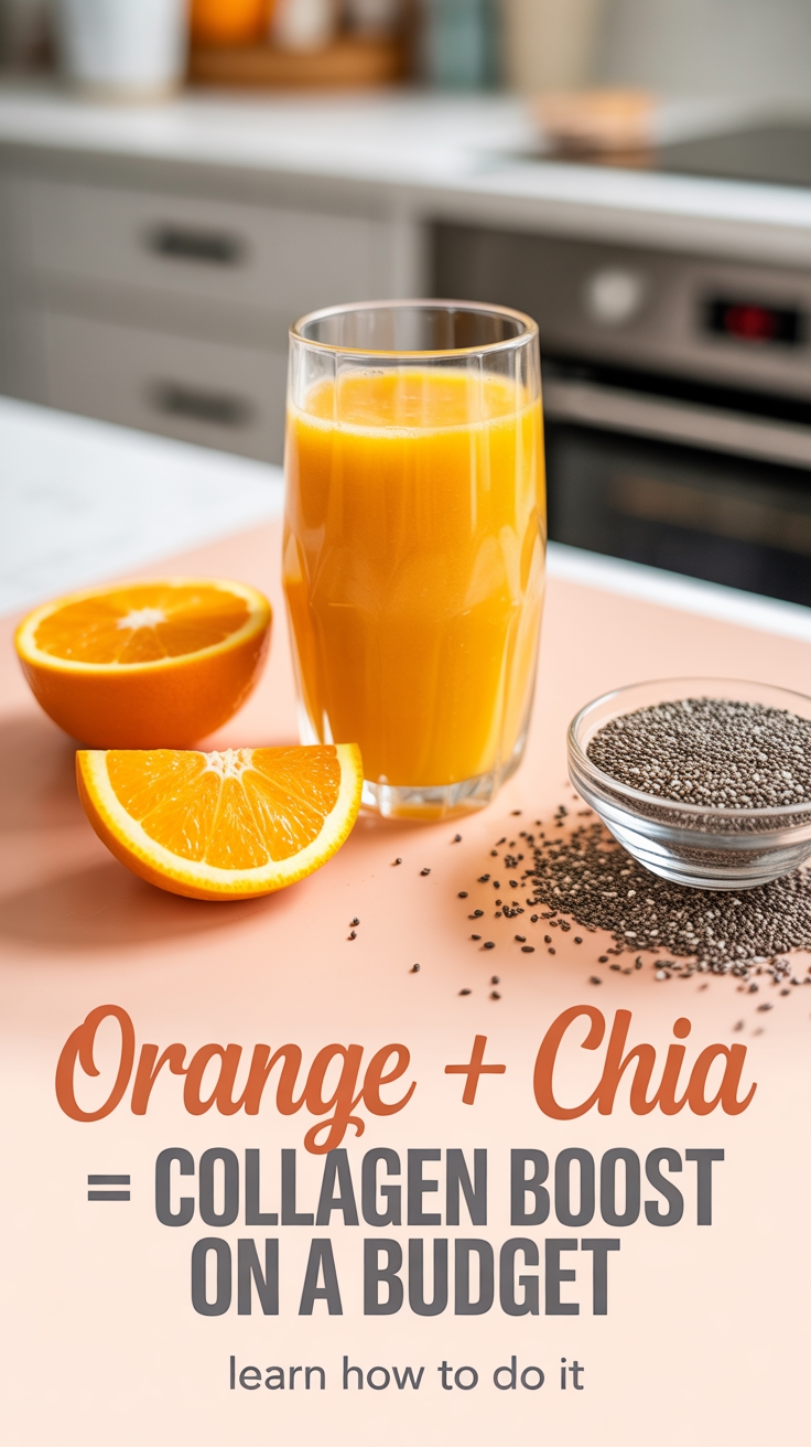 orange and chia boost collagen