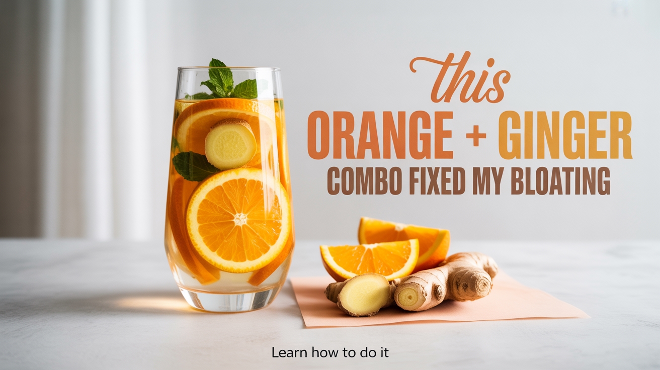 orange and ginger remedy