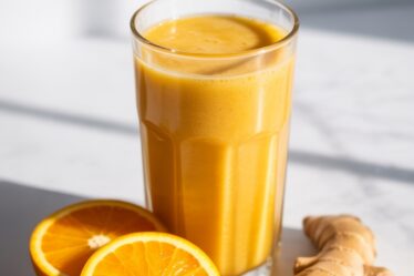 orange ginger immunity shake