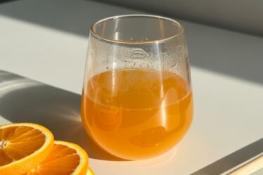 orange honey energizes drink