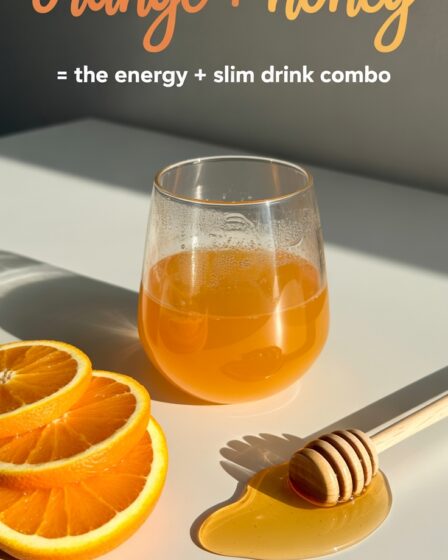 orange honey energizes drink
