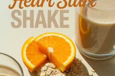 orange oats heart shake