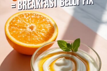 orange yogurt breakfast combo