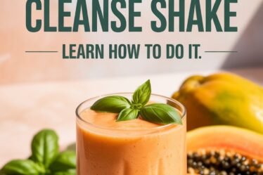 papaya and basil shake