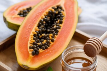 papaya and honey brighten