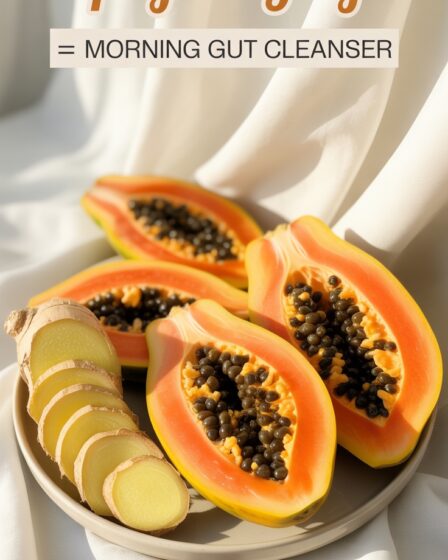 papaya ginger morning detox