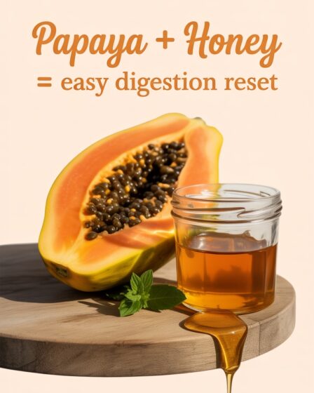 papaya honey digestion reset