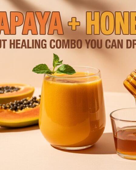 papaya honey gut drink