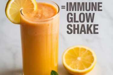 papaya lemon immunity shake