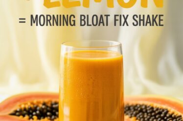 papaya lemon morning shake