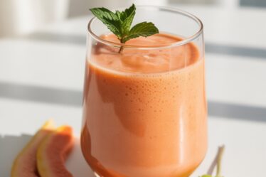papaya mint bloat remedy