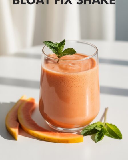 papaya mint bloat remedy