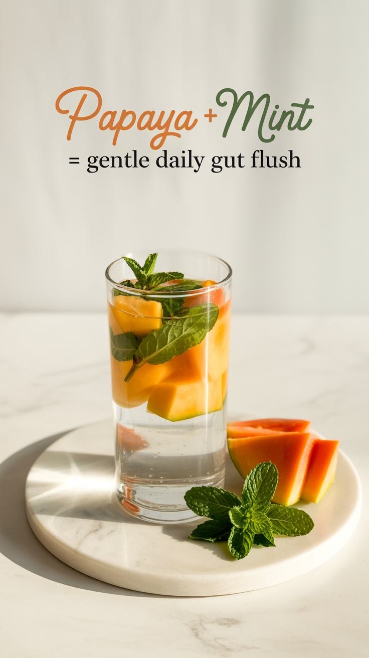 papaya mint gut detox