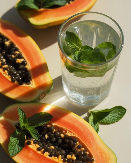 papaya mint weekly experiment