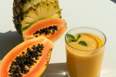 papaya pineapple enzyme shake