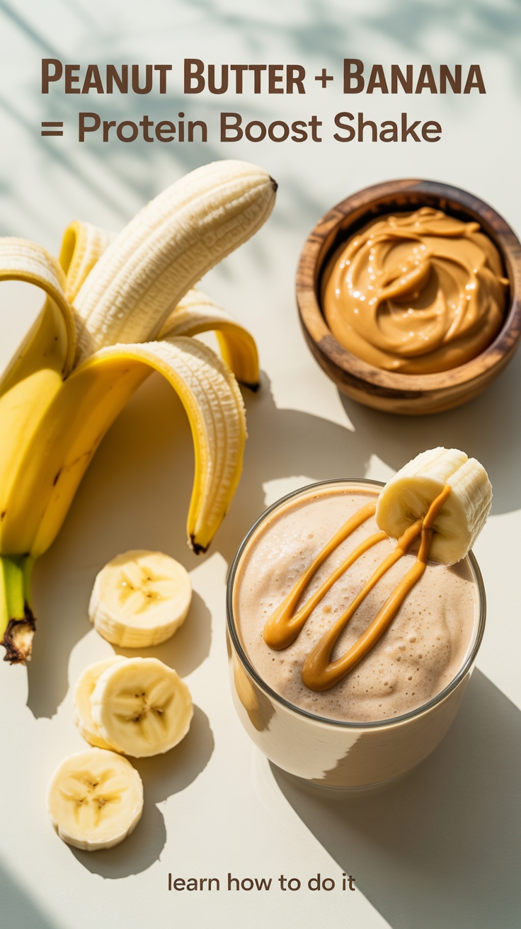 peanut butter banana shake