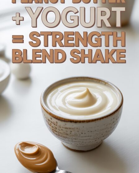peanut butter yogurt shake