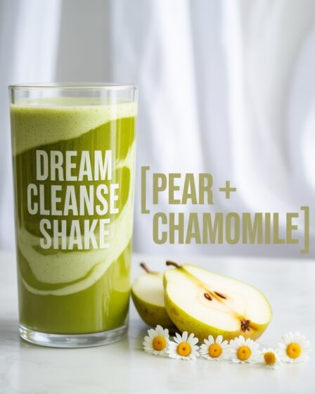 pear chamomile shake