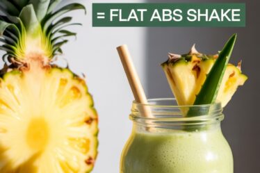 pineapple aloe flat shake