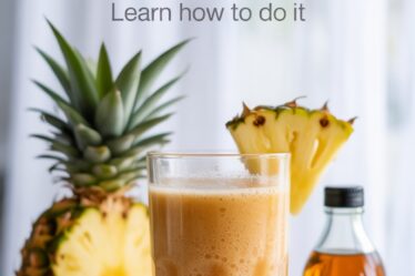 pineapple apple cider shake