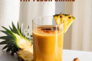 pineapple cinnamon fat shake