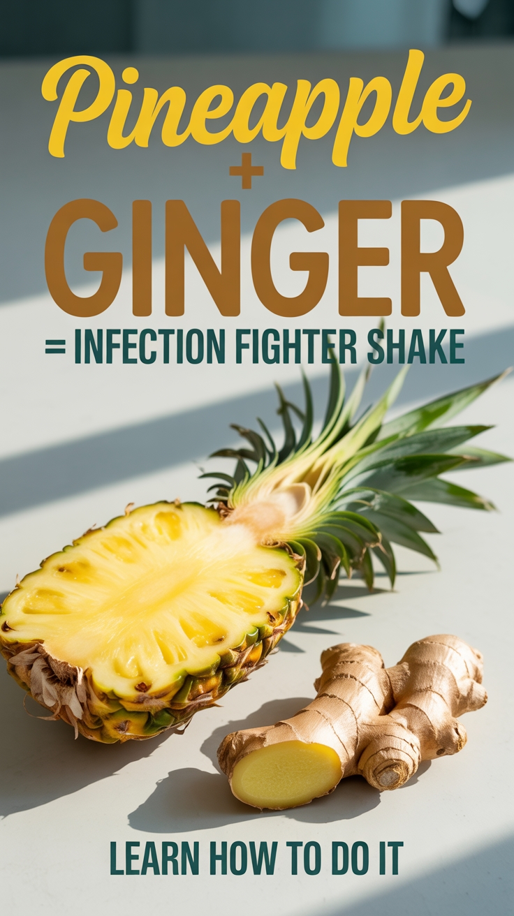 pineapple ginger immunity shake