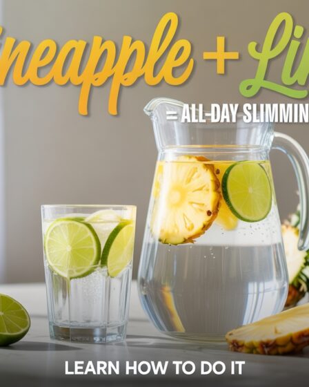 pineapple lime slimming water