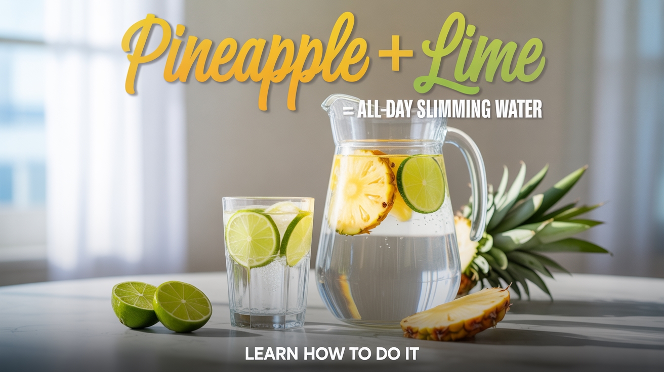 pineapple lime slimming water
