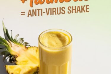 pineapple turmeric anti virus shake