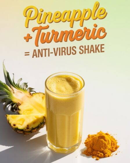 pineapple turmeric anti virus shake