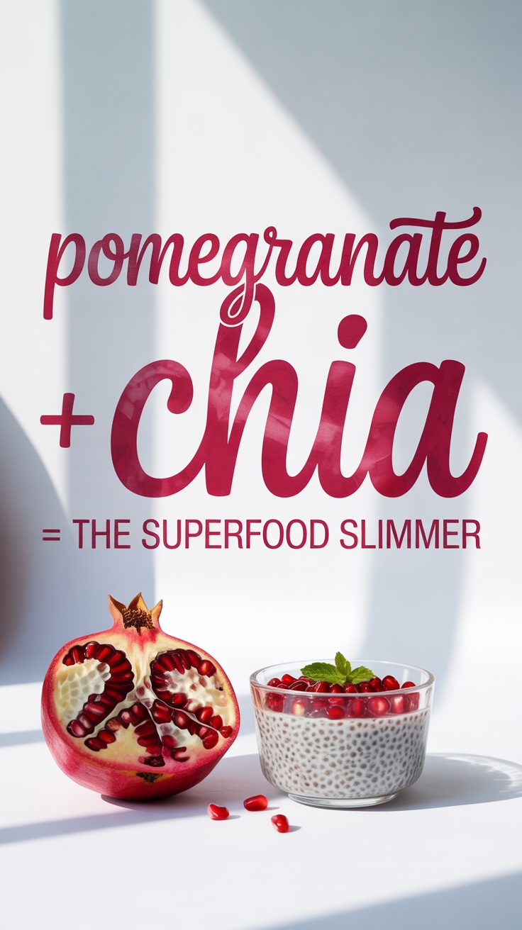pomegranate and chia blend
