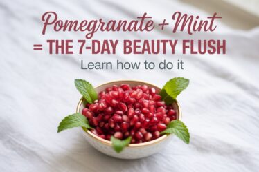 pomegranate mint beauty detox