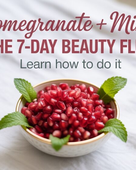 pomegranate mint beauty detox